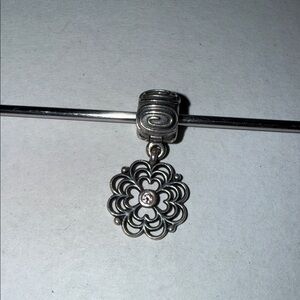 Pandora Silver Floral Charm